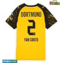 Borussia Dortmund Yan Couto #2 Heimtrikot Frauen 2025-26 Kurzarm